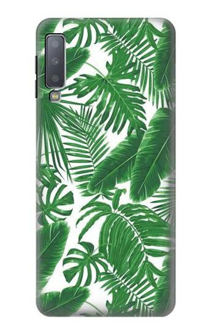 S3457 Paper Palm Monstera Case For Samsung Galaxy A7 (2018)