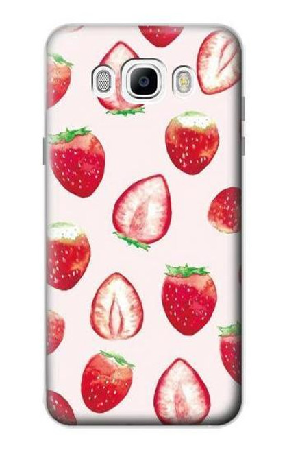 S3481 Strawberry Case For Samsung Galaxy J7 (2016)