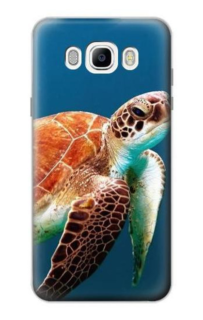 S3497 Green Sea Turtle Case For Samsung Galaxy J7 (2016)