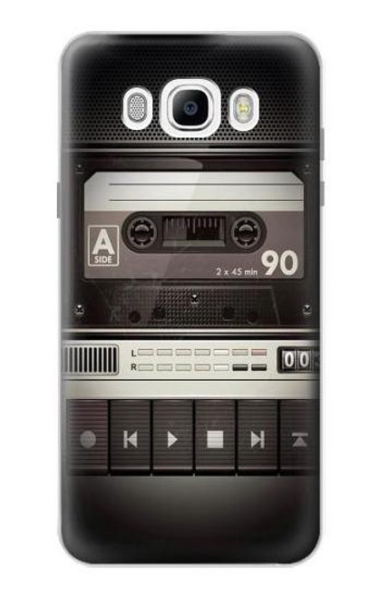 S3501 Vintage Cassette Player Case For Samsung Galaxy J7 (2016)