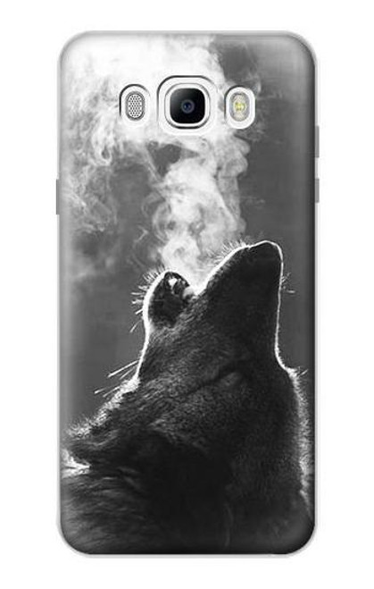 S3505 Wolf Howling Case For Samsung Galaxy J7 (2016)