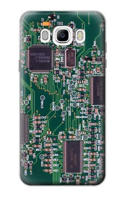 S3519 Electronics Circuit Board Graphic Case For Samsung Galaxy J7 (2016)
