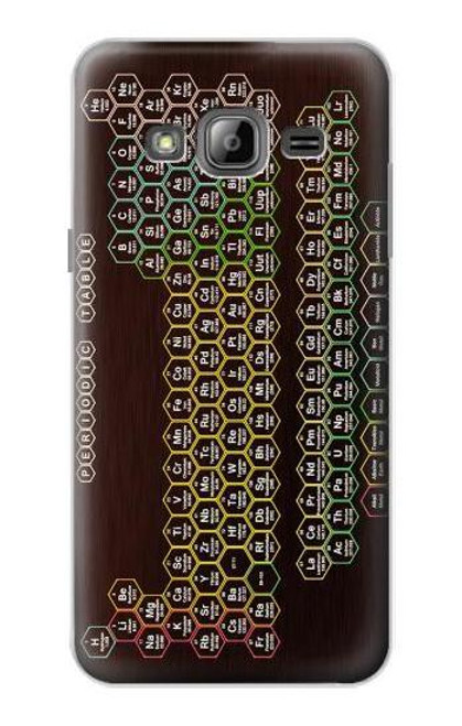 S3544 Neon Honeycomb Periodic Table Case For Samsung Galaxy J3 (2016)