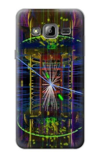 S3545 Quantum Particle Collision Case For Samsung Galaxy J3 (2016)
