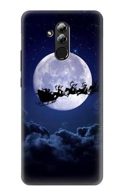 S3508 Xmas Santa Moon Case For Huawei Mate 20 lite