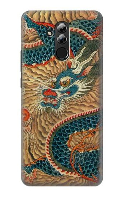 S3541 Dragon Cloud Painting Case For Huawei Mate 20 lite