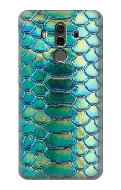 S3414 Green Snake Scale Graphic Print Case For Huawei Mate 10 Pro, Porsche Design