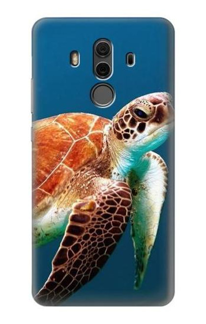 S3497 Green Sea Turtle Case For Huawei Mate 10 Pro, Porsche Design