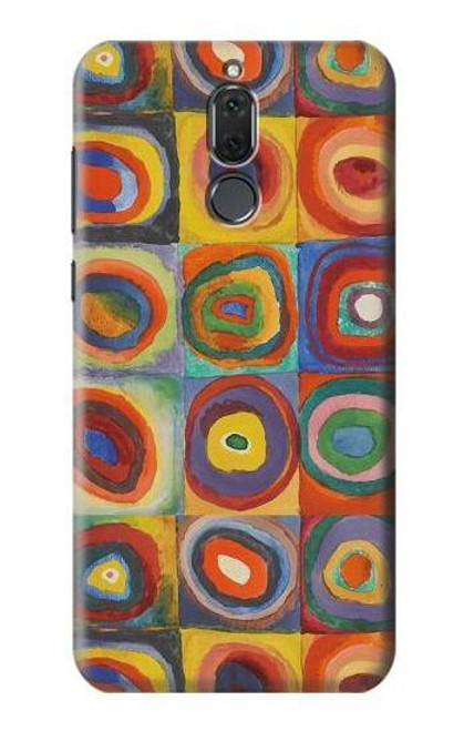 S3409 Squares Concentric Circles Case For Huawei Mate 10 Lite