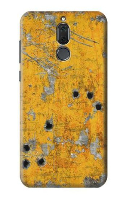S3528 Bullet Rusting Yellow Metal Case For Huawei Mate 10 Lite