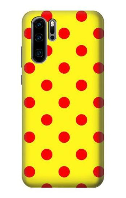 S3526 Red Spot Polka Dot Case For Huawei P30 Pro