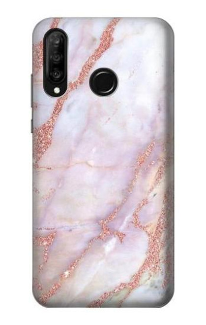 S3482 Soft Pink Marble Graphic Print Case For Huawei P30 lite