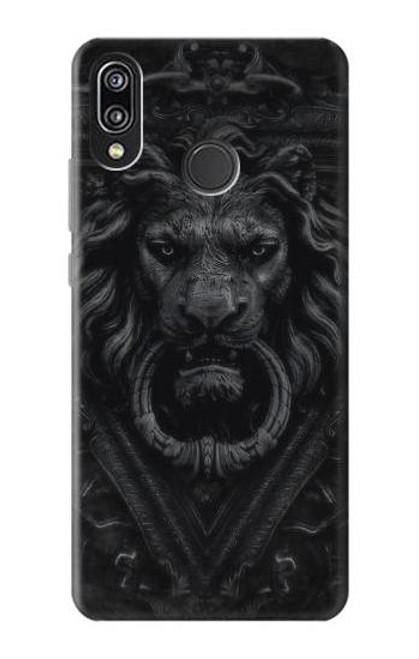 S3619 Dark Gothic Lion Case For Huawei P20 Lite