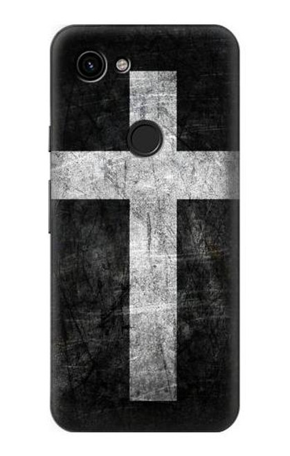 S3491 Christian Cross Case For Google Pixel 3a