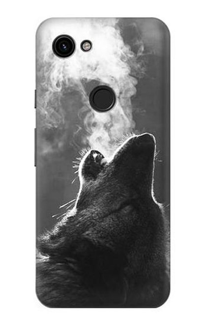 S3505 Wolf Howling Case For Google Pixel 3a