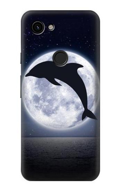 S3510 Dolphin Moon Night Case For Google Pixel 3a