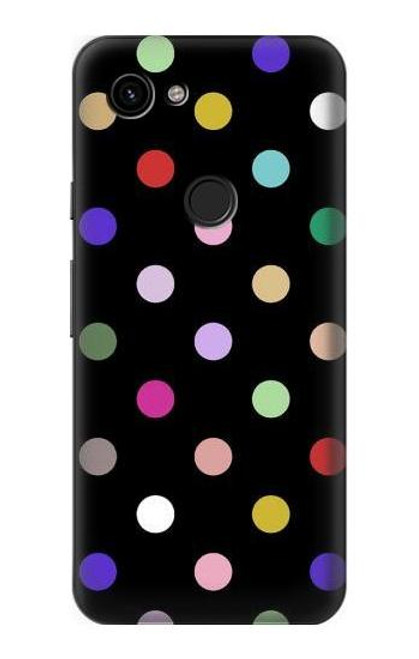 S3532 Colorful Polka Dot Case For Google Pixel 3a