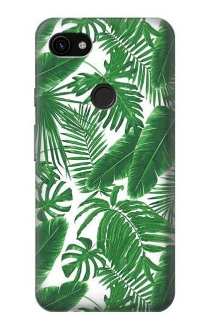 S3457 Paper Palm Monstera Case For Google Pixel 3a XL