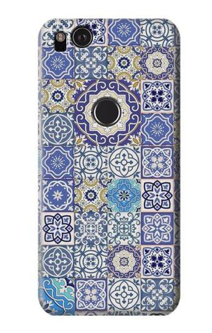 S3537 Moroccan Mosaic Pattern Case For Google Pixel 2