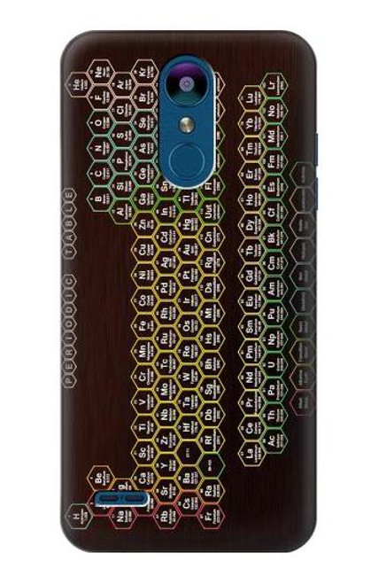 S3544 Neon Honeycomb Periodic Table Case For LG K8 (2018)