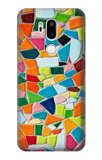 S3391 Abstract Art Mosaic Tiles Graphic Case For LG G7 ThinQ