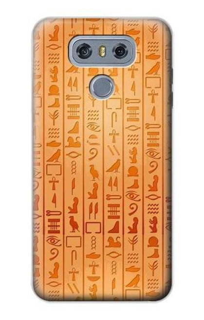 S3440 Egyptian Hieroglyphs Case For LG G6