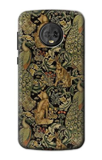 S3661 William Morris Forest Velvet Case For Motorola Moto G6