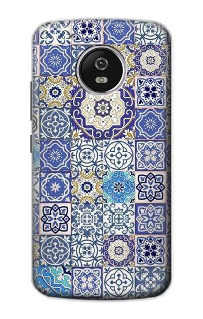 S3537 Moroccan Mosaic Pattern Case For Motorola Moto G5