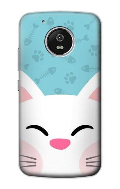S3542 Cute Cat Cartoon Case For Motorola Moto G5