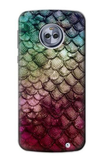 S3539 Mermaid Fish Scale Case For Motorola Moto X4