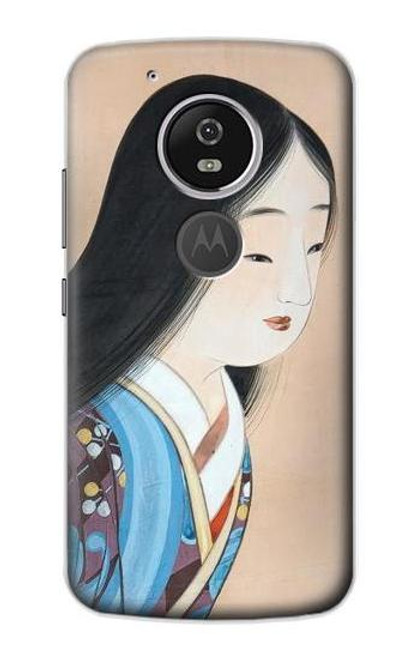S3483 Japan Beauty Kimono Case For Motorola Moto G6 Play, Moto G6 Forge, Moto E5