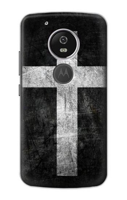S3491 Christian Cross Case For Motorola Moto G6 Play, Moto G6 Forge, Moto E5