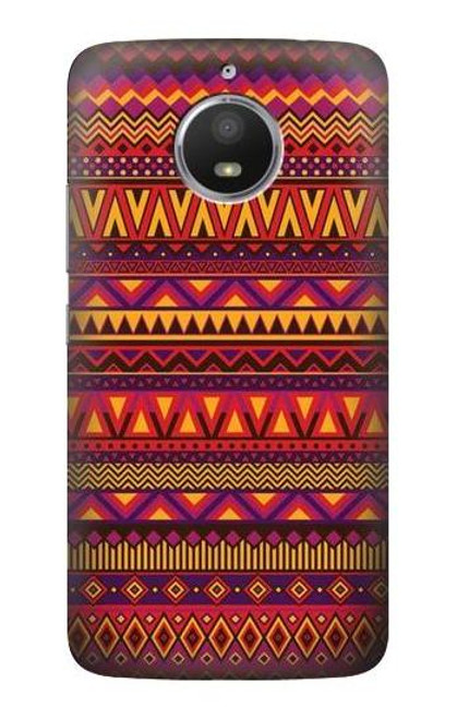 S3404 Aztecs Pattern Case For Motorola Moto E4 Plus