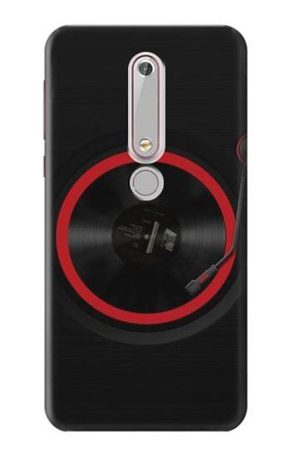 S3531 Spinning Record Player Case For Nokia 6.1, Nokia 6 2018