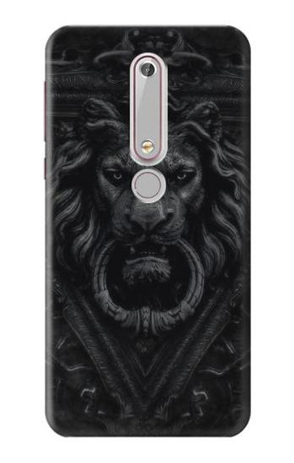 S3619 Dark Gothic Lion Case For Nokia 6.1, Nokia 6 2018