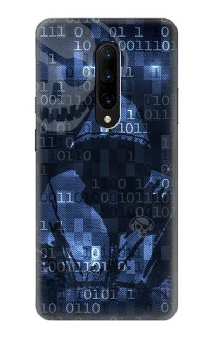 S3431 Digital Code Cyber Hacker Case For OnePlus 7 Pro