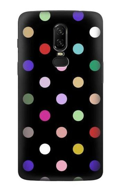 S3532 Colorful Polka Dot Case For OnePlus 6