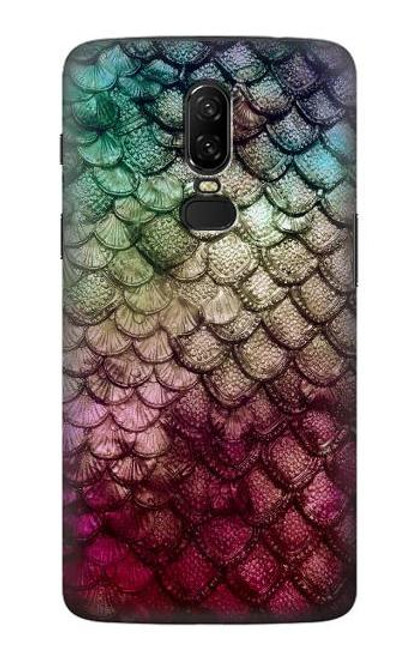 S3539 Mermaid Fish Scale Case For OnePlus 6
