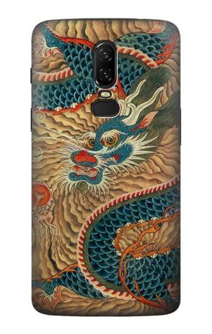 S3541 Dragon Cloud Painting Case For OnePlus 6