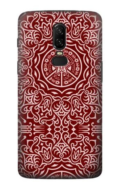 S3556 Yen Pattern Case For OnePlus 6