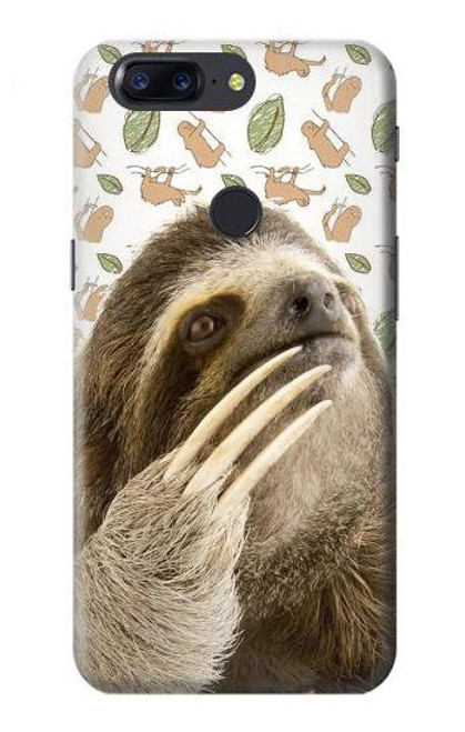 S3559 Sloth Pattern Case For OnePlus 5T