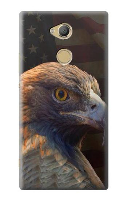 S3376 Eagle American Flag Case For Sony Xperia XA2 Ultra