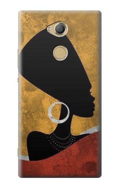 S3453 African Queen Nefertiti Silhouette Case For Sony Xperia XA2 Ultra