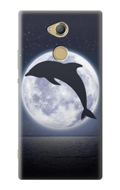 S3510 Dolphin Moon Night Case For Sony Xperia XA2 Ultra