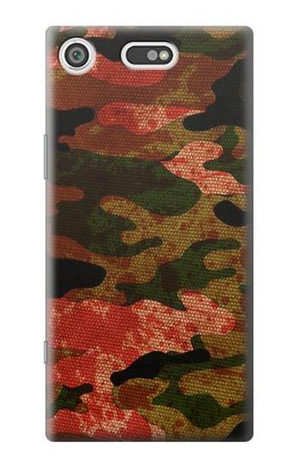 S3393 Camouflage Blood Splatter Case For Sony Xperia XZ1