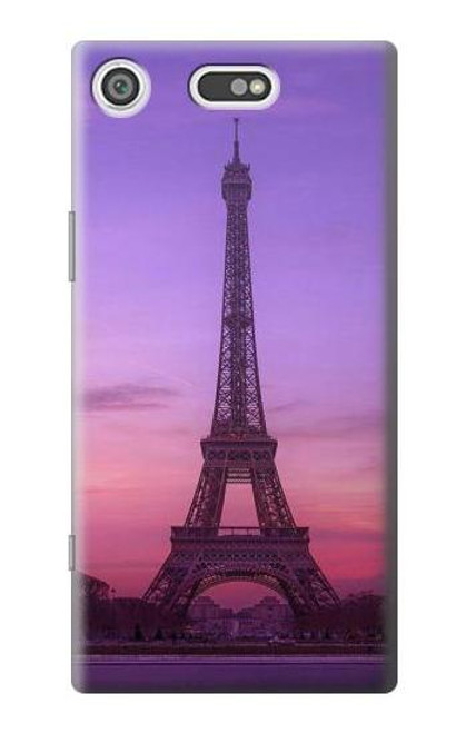 S3447 Eiffel Paris Sunset Case For Sony Xperia XZ1