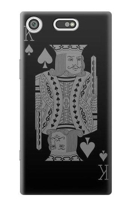 S3520 Black King Spade Case For Sony Xperia XZ1