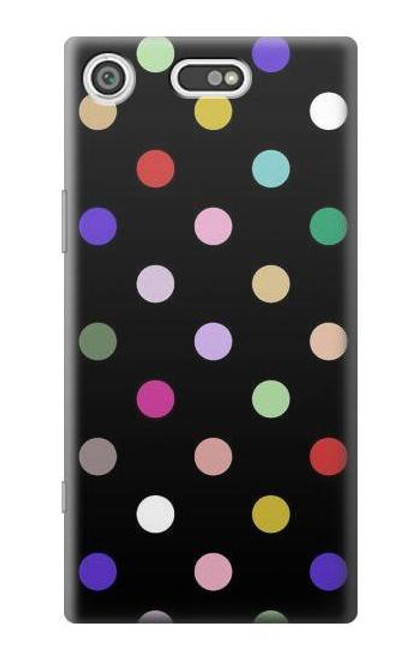 S3532 Colorful Polka Dot Case For Sony Xperia XZ1