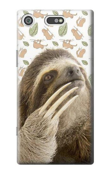 S3559 Sloth Pattern Case For Sony Xperia XZ1