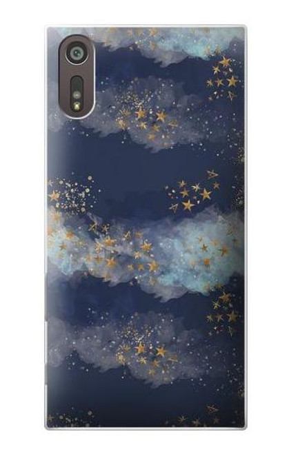 S3364 Gold Star Sky Case For Sony Xperia XZ